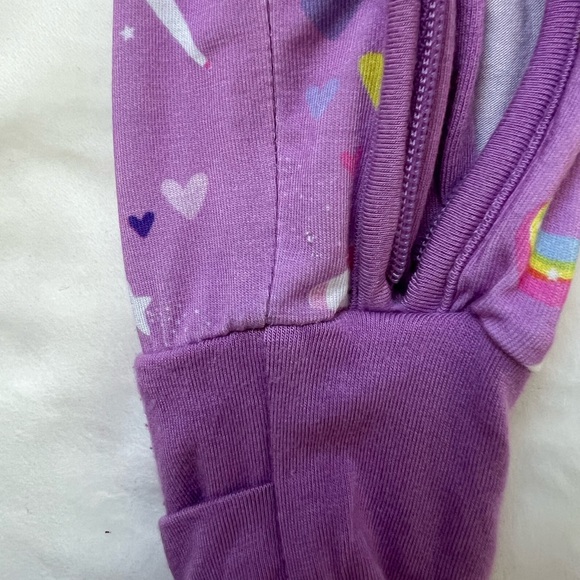 Little Sleepies Sienna’s Unicorns Zippy 0-3 months - Picture 4 of 5